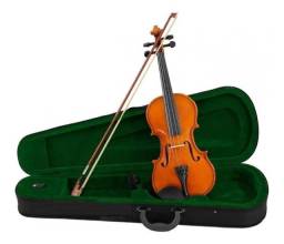 Título do anúncio: Violino Giannini 3/4 com Case Novo - Somos Loja
