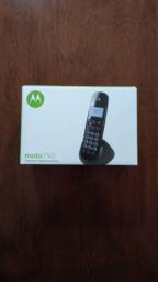 Título do anúncio: Telefone Digital Sem Fio Motorola Modelo Moto750 - Novo, Sem Uso e na Caixa Original!