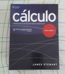 Título do anúncio: Cálculo - Volume 1 James Stewart 6 Edição - Ótimo estado de uso