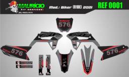 Título do anúncio: Kit Gráfico Crf 230 Biker Ride