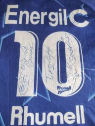 Título do anúncio: Camisa Rhummel Cruzeiro Libertadores 97 - Autografada e única