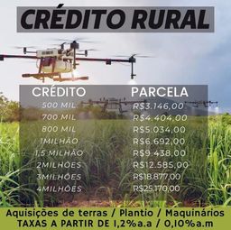 Título do anúncio: Planos para Investimento Rural!