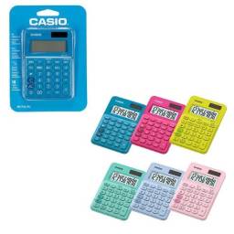 Título do anúncio: Calculadora Casio De Mesa 10 Dígitos Ms-7uc-dc - Azul