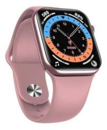 Título do anúncio: Smartwatch Hw16 Serie 6 Relógio Tela Infinita Rosa 