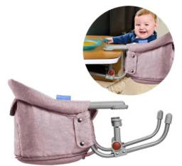 Título do anúncio: Cadeira De Alimentação Bebê com encaixe de Mesa Rosa Multikids 
