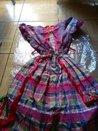 vestido festa junina olx