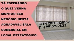 Título do anúncio: Sala Comercial em Avenida Pedro Lessa, Embaré, Santos Local Estratégico