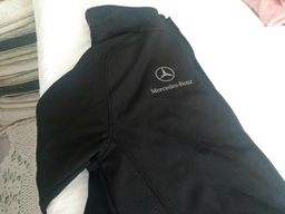 jaqueta de couro mercedes benz
