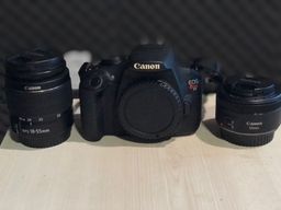 Título do anúncio: Camera Canon T5 Com 2 lentes 18x55mm e 50 mm 1.8