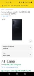 Título do anúncio: VENDO SAMSUNG Galaxy Note 10+ (PLUS) 256Gb 12Gb RAM mt novo!