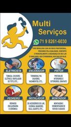 Título do anúncio: Faz Tudo / Serviços residenciais / Lauro de Freitas.