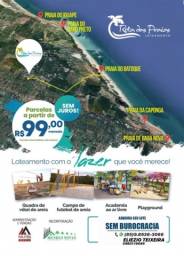 Título do anúncio: Loteamento Rota das praias R$ 99,00 (more ou invista próx à praia)