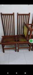 Título do anúncio: Cadeiras em madeira Jatobá 