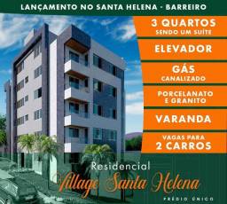 Título do anúncio: Apartamento à venda, 3 quartos, 1 suíte, 2 vagas, Santa Helena - Belo Horizonte/MG