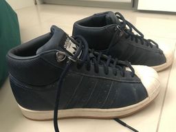 adidas superstar cano alto masculino