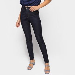 Título do anúncio: Calça Jeans Sawary Skinny Escura Feminina<br>Tam 40