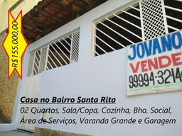 Título do anúncio: Casa no Bairro Santa Rita (parte alta) próximo ao Posto de Saúde da  Wenceslau Braz.