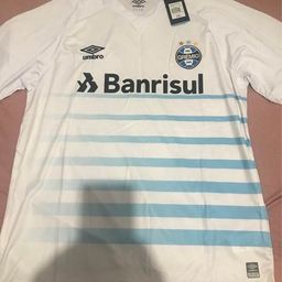 Título do anúncio: Promoção Camisa do Grêmio 21/22 Branca Tam M, 2GG
