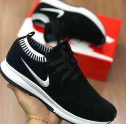 tenis nike marrom camurça