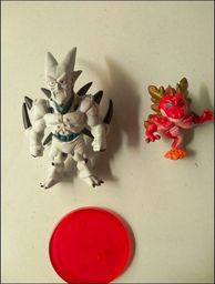 Kit Miniaturas Deuses Dragões de Dragon Ball Z / GT - Shenlong / Porunga