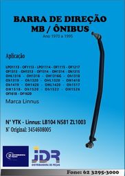Título do anúncio: Barra de Direção MB - Ônibus OF1313 OH 1314 OHL1420