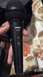 Título do anúncio: Microfone SHURE SV 200 COM FIO 