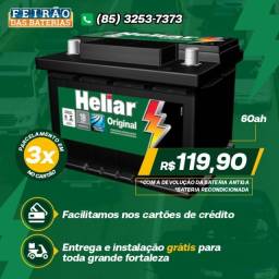 Título do anúncio: Bateria para Nissan Bateria Heliar Bateria Sentra