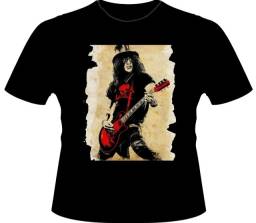 Título do anúncio: Camiseta Rock Estampa Slash