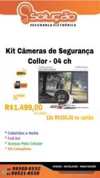 Título do anúncio: Câmeras de segurança só R$ 1.499.00