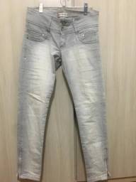 Título do anúncio: Calça jeans clara skinny feminina 42