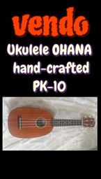 Título do anúncio: UKULELE OHANA PK-10 Hand Clafted