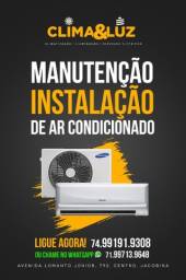 Título do anúncio: Instalação de ar condicionado split