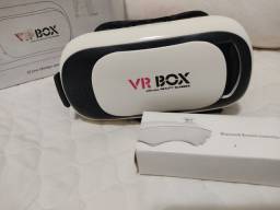 Título do anúncio: Óculos de realidade virtual- seminovo- acompanha controle Bluetooth 