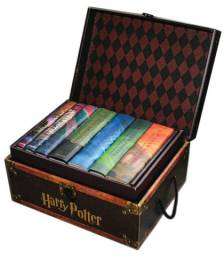 Título do anúncio: [O Único No Brasil!] Harry Potter - The Boxed Set: Livros 1-7 | Capa Dura, Baú & 