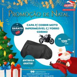 Título do anúncio: Capa para Cobrir Moto Corino (P/M/G) - Entrega Grátis
