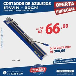 Título do anúncio: Cortador de Pisos e Azulejos 90cm - Entrega Grátis 