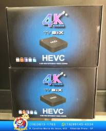 Título do anúncio: TV Box 4K Hevc a Pronta Entrega