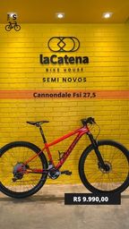 Título do anúncio: Bike carbono Cannondale Fsi Aro 27,5 Tamanho S