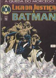 Título do anúncio: LIga da Justiça & Batman - Ed. 1 - 1994 - 84pg - Abril-DC