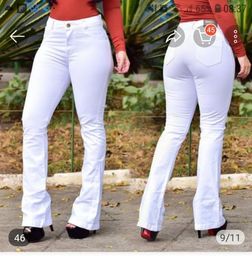 Título do anúncio: Calça jeans branca fler 