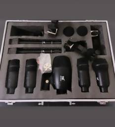 Título do anúncio: Kit De Microfone Tsi Dsm-7 (kit P/bateria 7 Peças)