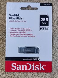 Título do anúncio: Pen drive SanDisk 256GB USB 3.0 