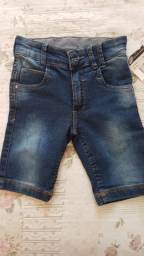 Título do anúncio: Bermuda jeans infantil