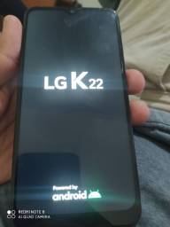 Título do anúncio: LG K22 muito novo