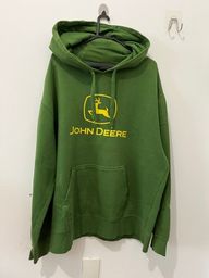 john deere green moletom com capuz