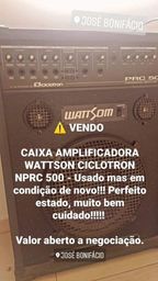 Título do anúncio: Caixa amplificadora Wattson ciclotron nprc 500