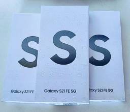 Título do anúncio: Novo LACRADO Samsung S21 Fe Tecnologia 5G Preto