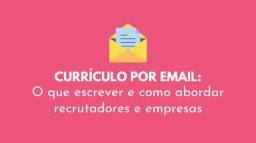 Título do anúncio: Emails para enviar Currículos