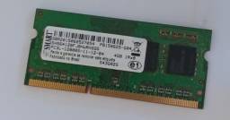 Título do anúncio: Memoria 4 gigas DDR3 para notebook 