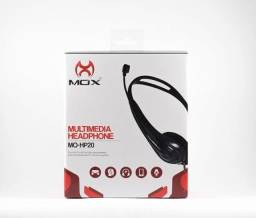 Título do anúncio: Fone de Ouvido Headphone Multimedia Fone Com Microfone Mox Mo-hp20